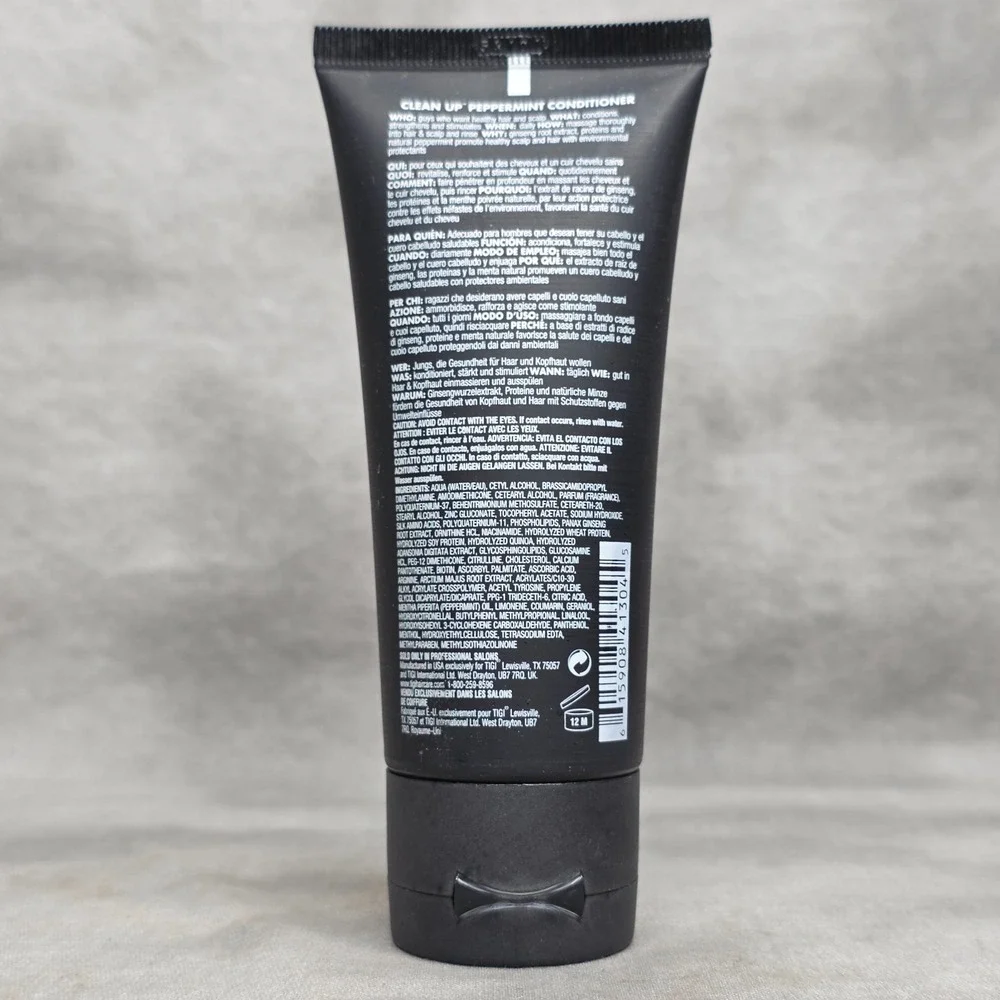 Tigi Bed Head for Men Clean Up Peppermint Conditioner 2.54 fl oz Travel Size